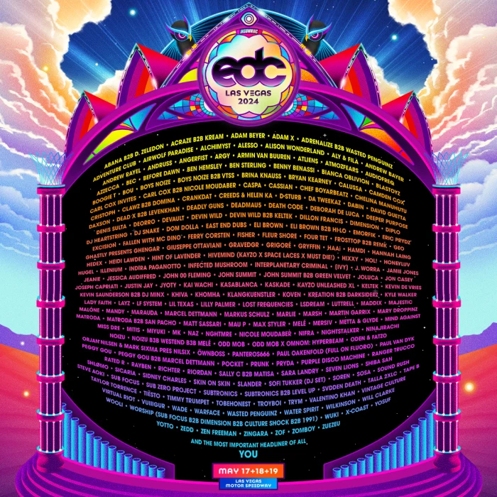 EDC 2024 Lineup: 10 Sets You Can’t Miss